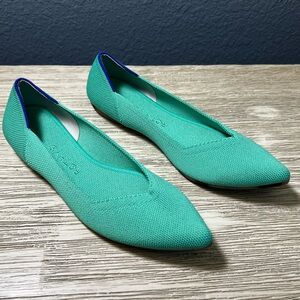 Rothy's Teal and Blue Women's Flats